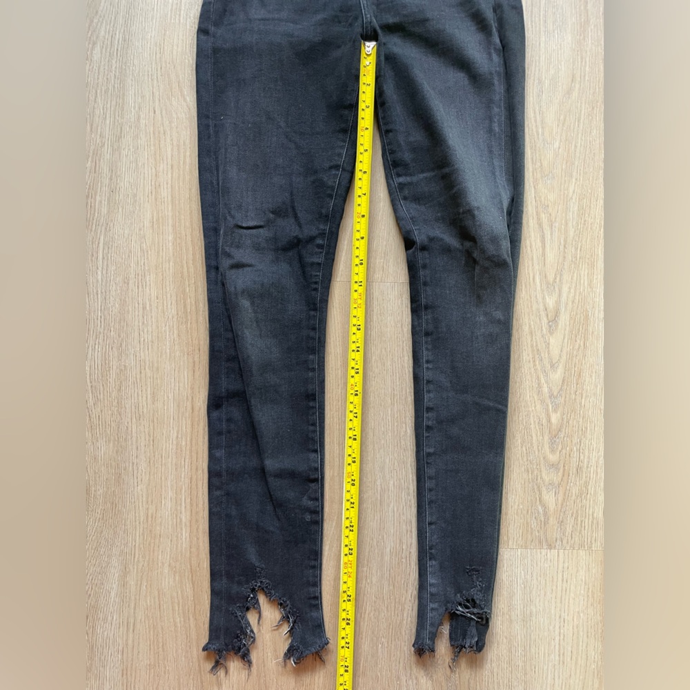 Agolde Black/Charcoal Denim Jeans Size 25 - Picture 10 of 13